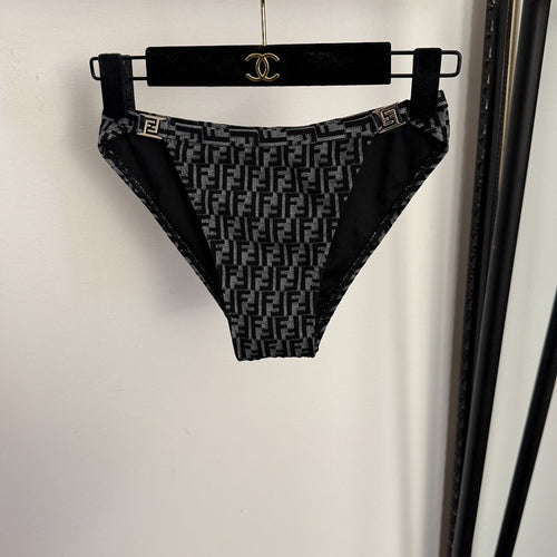 Fendi – FF Éclipse Tie Triangle Bikini