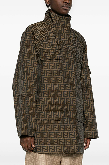 Prada Milano Belted Nylon Hooded Mini Dress