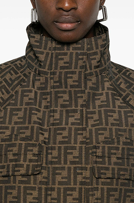 Prada Milano Belted Nylon Hooded Mini Dress