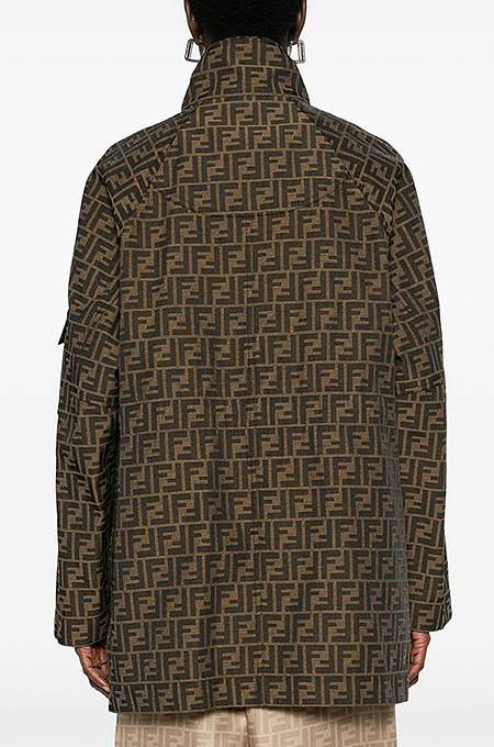 Prada Milano Belted Nylon Hooded Mini Dress