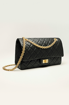 Chanel Classic 2.55 Reissue Flap Bag in Aged Calfskin with Gold-Tone Hardware