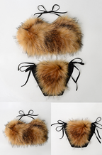 'Zira Rae' Furry Bikini