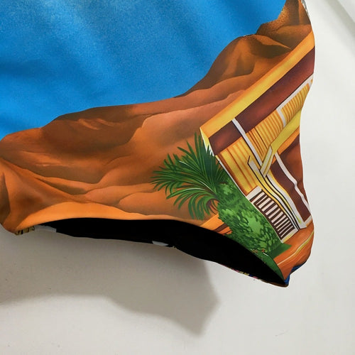 Versace Barocco Print One-Piece Swimsuit