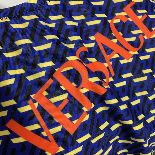 Versace Geo-Print Monogram One-Piece Swimsuit