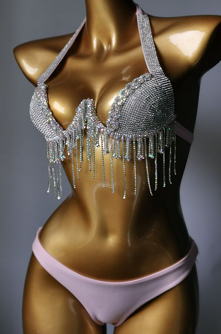 'Chamara' Diamond Bikini Set