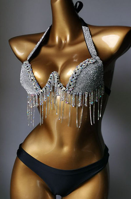 'Chamara' Diamond Bikini Set