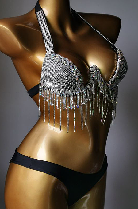 'Chamara' Diamond Bikini Set