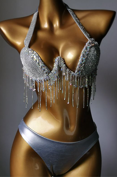 'Chamara' Diamond Bikini Set