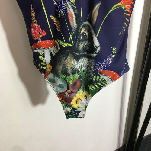 Dolce & Gabbana “Botanica Animale” One-Piece Swimsuit