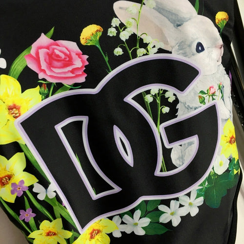 Dolce & Gabbana “Bunny Bloom” One-Piece Swimsuit