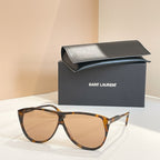Saint Laurent Riviera Aviator Classic Sunglasses