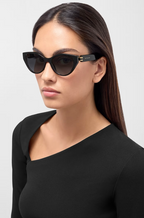 Bvlgari “Divina Vista” Sculpted Cat-Eye Sunglasses