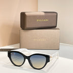 Bvlgari “Divina Vista” Sculpted Cat-Eye Sunglasses