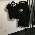 Christian Dior Signature Knit Loungewear Set