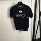Christian Dior Star Intarsia Knit Tee