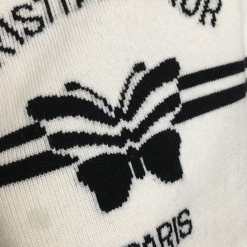 Christian Dior Butterfly Intarsia Knit Tee