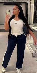 Loewe Anagram Ribbed Cotton Tank Top