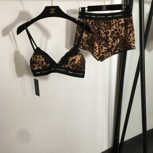 Dolce & Gabbana x SKIMS Luxe Loungewear Bralette & Shorts Set