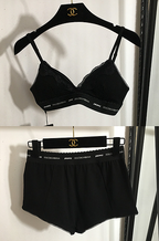 Dolce & Gabbana x SKIMS Luxe Loungewear Bralette & Shorts Set