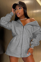 'Chalise' Drawstring Dress