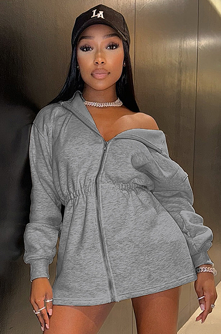 'Chalise' Drawstring Dress