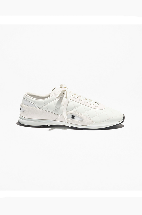 Chanel “Ivory Voyage” Quilted Calfskin Runner