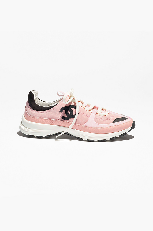 Chanel “Rosé AéroSport” Mixed-Media Runner
