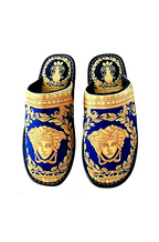 Versace Medusa Iconic Baroque House Slippers – Luxe Edition