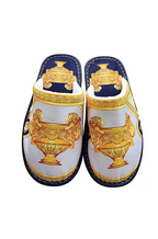 Versace Medusa Iconic Baroque House Slippers – Luxe Edition