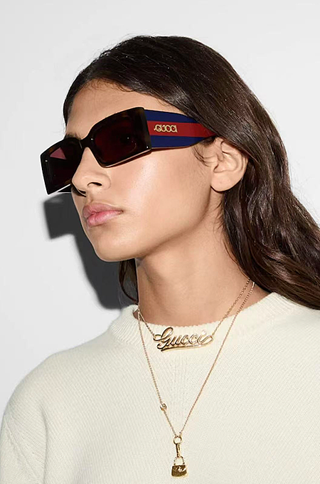 GUCCI Color Frame Sunglasses