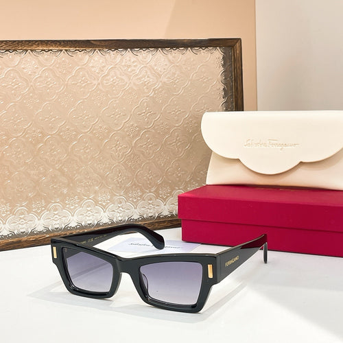 Ferragamo Big Frame Sunglasses