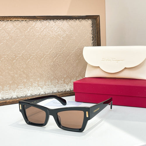 Ferragamo Big Frame Sunglasses