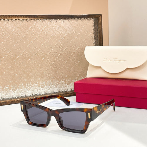 Ferragamo Big Frame Sunglasses