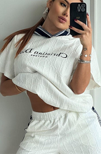 Christian Dior Monogram Hoodie Short Set