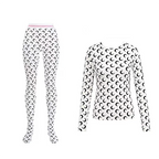 'Marine Serre' 2pc Monogram Set