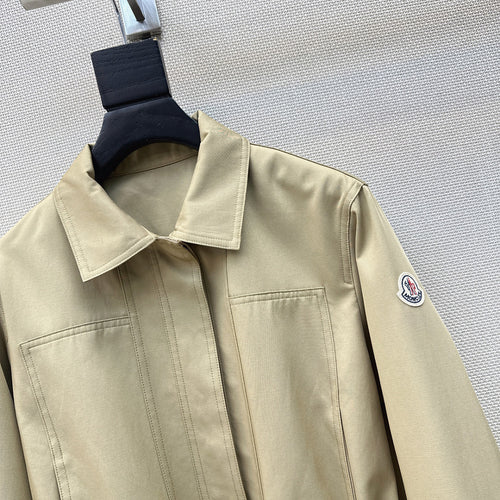Moncler Cinched Utility Cropped Jacket Description