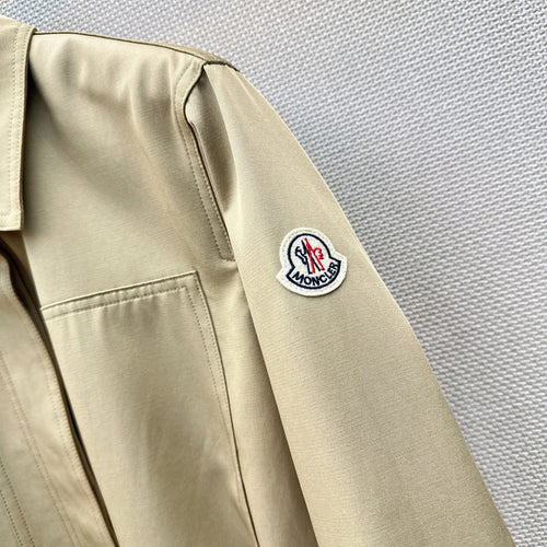Moncler Cinched Utility Cropped Jacket Description