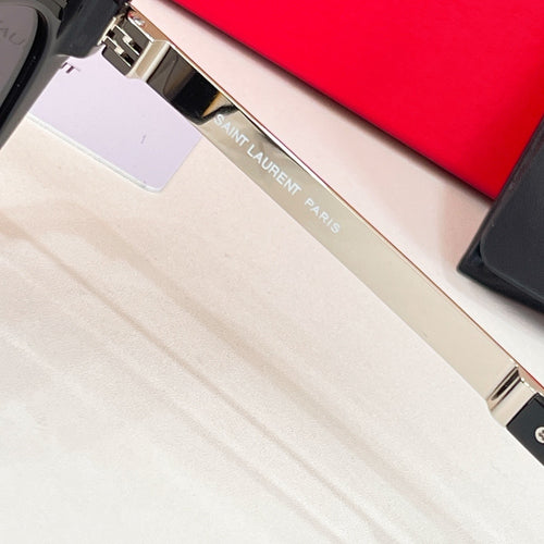 Saint Laurent Classic Angular Frame Sunglasses – Signature Acetate Collection