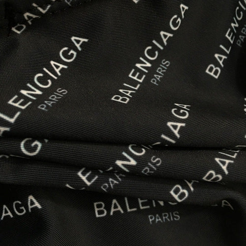 Balenciaga Allover Logo Triangle Bikini Set – Black (S-XL)