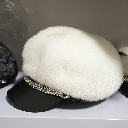 Furry Cap(Animal fur)