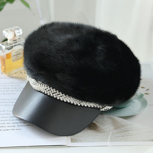 Furry Cap(Animal fur)