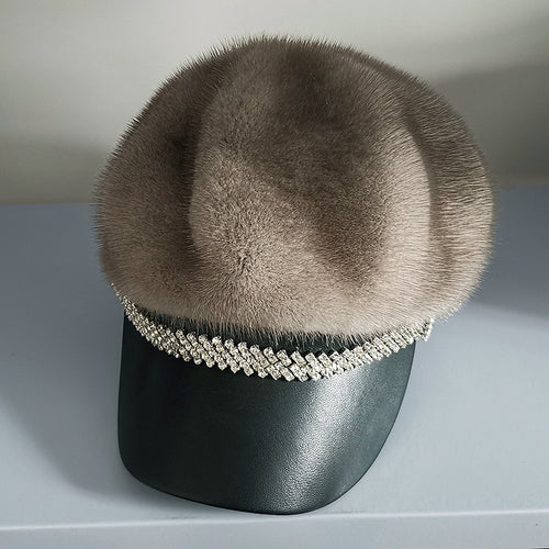 Furry Cap(Animal fur)