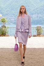 CHANEL Lavande Éclat Tweed Skirt