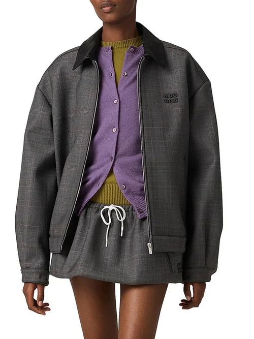 Miu Miu Tailored Utility Wool Jacket