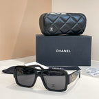 Chanel Quilted Oversized Square Sunglasses