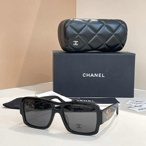 Chanel Quilted Oversized Square Sunglasses