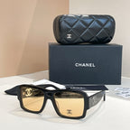 Chanel Quilted Oversized Square Sunglasses