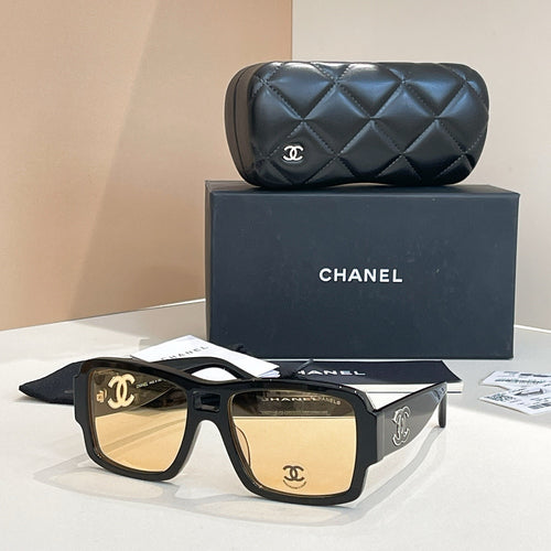 Chanel Quilted Oversized Square Sunglasses