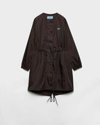 Prada Nocturne Cinched Nylon Coat