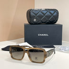 Chanel Quilted Oversized Square Sunglasses